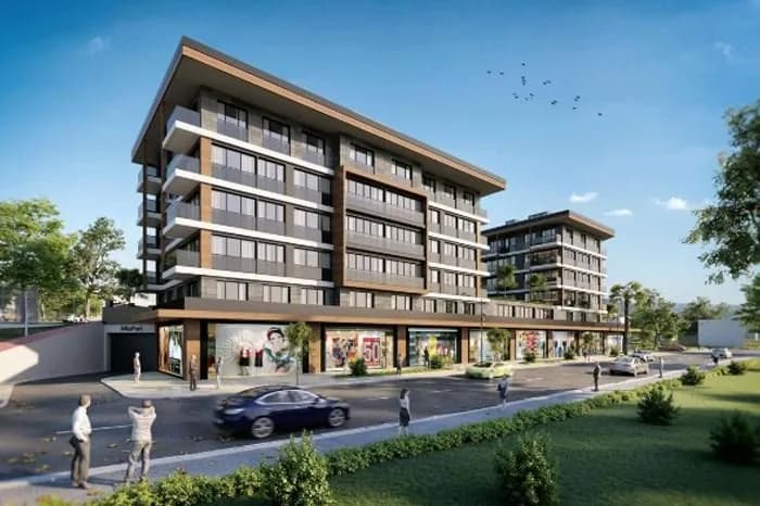 MiaPort Concept, Arnavutköy — dış cephe görselleştirmesi
