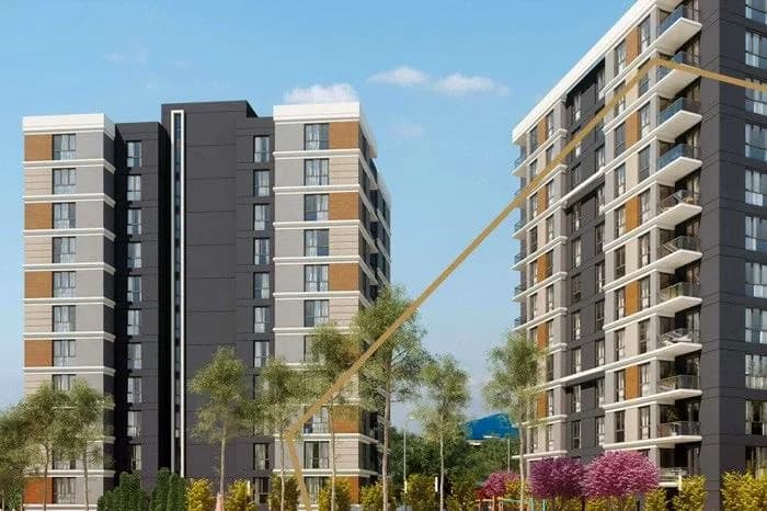 Tuzla Vista, Tuzla — dış cephe görselleştirmesi