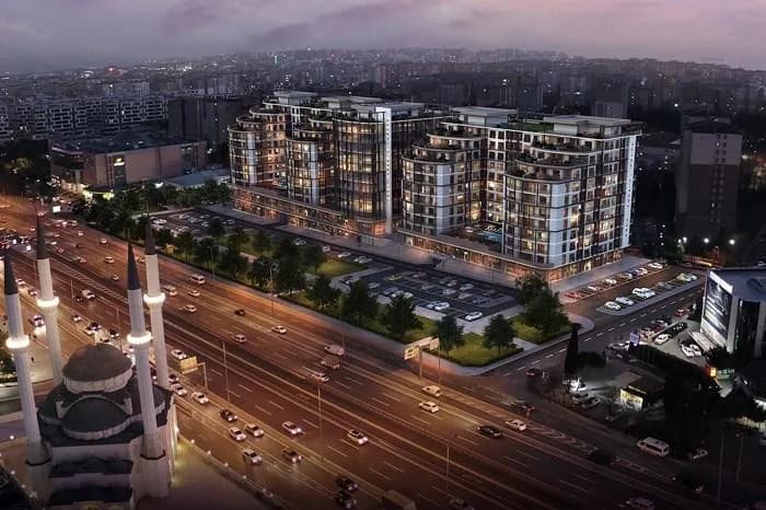 Brand İstanbul Park, Beylikdüzü — dış cephe görselleştirmesi