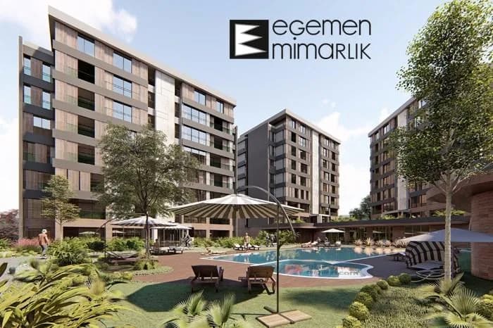 Güleç Egemen Evler, Balat — dış cephe görselleştirmesi