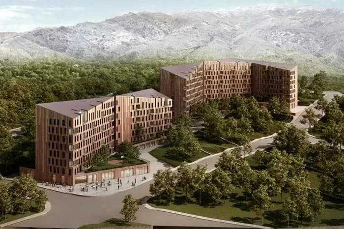 Univa Düzce, Yörükler — dış cephe görselleştirmesi