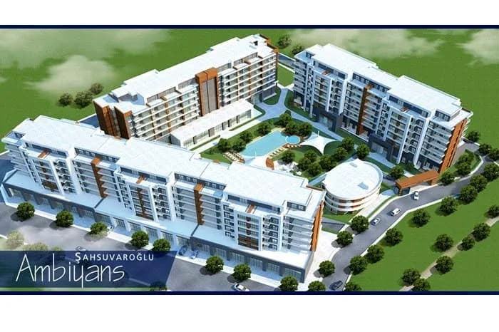 Şahsuvaroğlu Ambiyans, Tuzla — dış cephe görselleştirmesi