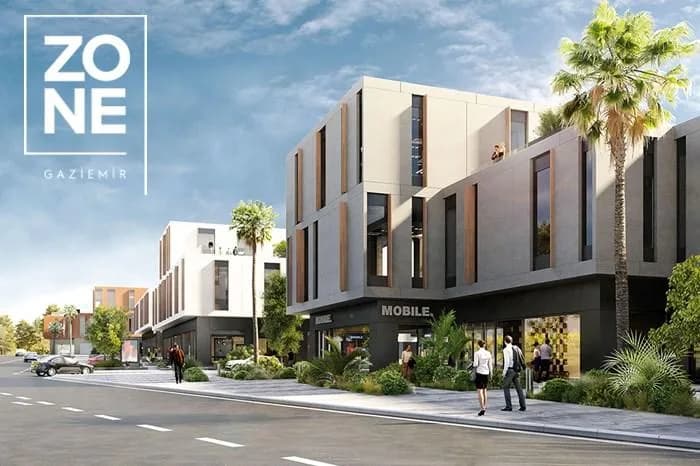 Zone Gaziemir, Gaziemir — dış cephe görselleştirmesi