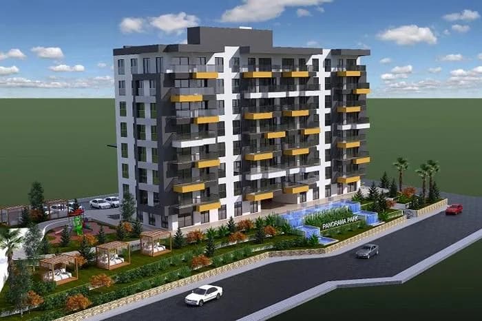 Panorama Park, Kepez — dış cephe görselleştirmesi