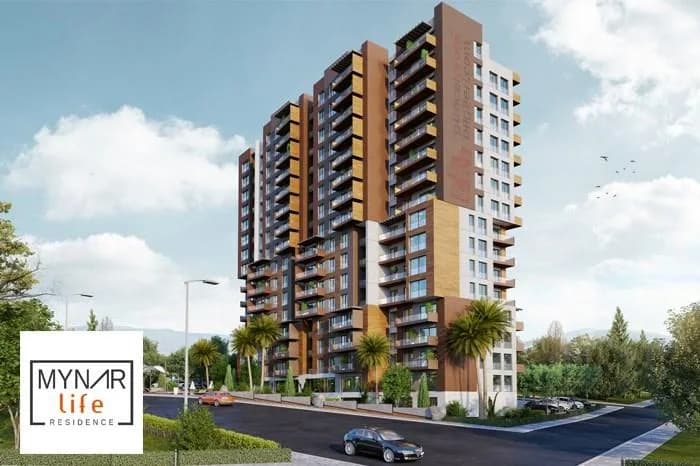 Mynar Life Residence, Karabağlar — dış cephe görselleştirmesi
