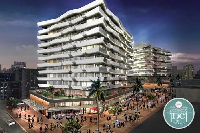 İnci Yaşam Nazilli, Nazilli — dış cephe görselleştirmesi
