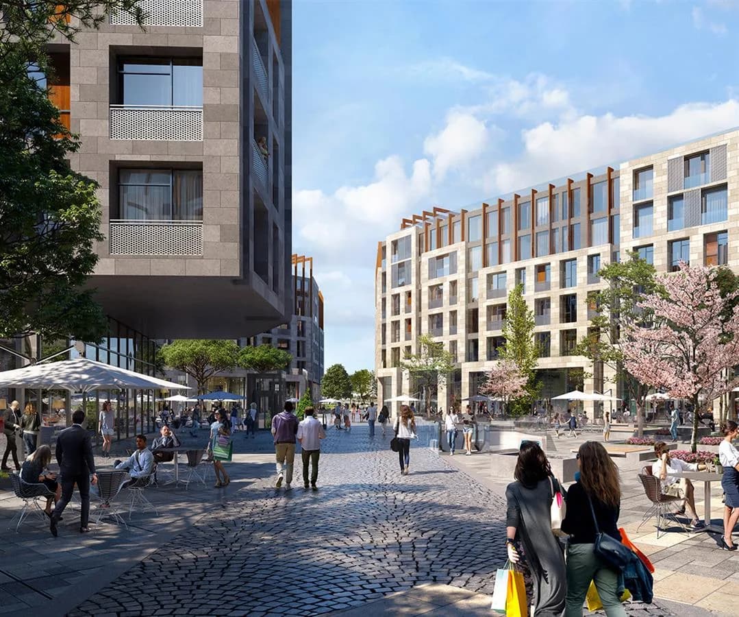 G Hub, Sefaköy — dış cephe görselleştirmesi