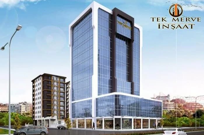 Tek Merve Plaza, Ümraniye — dış cephe görselleştirmesi