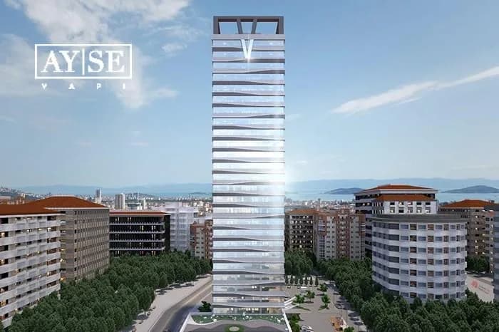Vogue Trade Center, Ataşehir — dış cephe görselleştirmesi