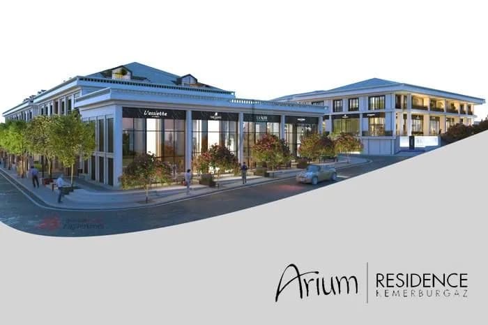 Arium Residence, Kemerburgaz — dış cephe görselleştirmesi