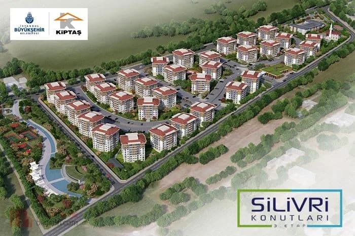 Kiptaş Silivri Konutları 3. Etap, Silivri — dış cephe görselleştirmesi