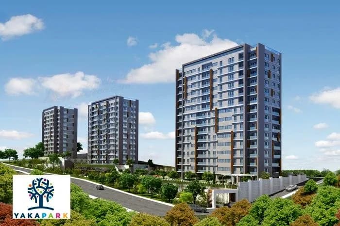 Yakapark, Kartal — dış cephe görselleştirmesi