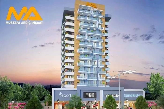 Ardıç Royal, Sarıçam — dış cephe görselleştirmesi