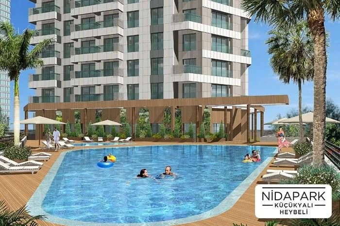 Nidapark Küçükyalı Heybeli, Maltepe — dış cephe görselleştirmesi