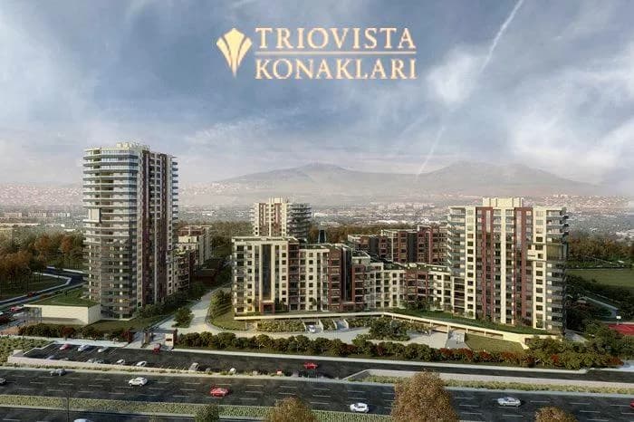 Trio Vista Konakları, Merkez — dış cephe görselleştirmesi