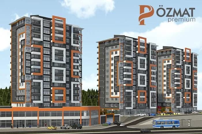 Özmat Premium, Merkez — dış cephe görselleştirmesi