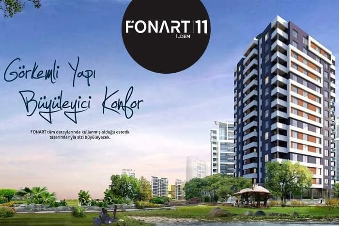Fonart 11 İldem, Melikgazi — dış cephe görselleştirmesi