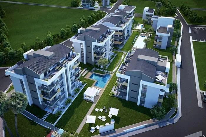 Forbest Oliva, Menderes — dış cephe görselleştirmesi