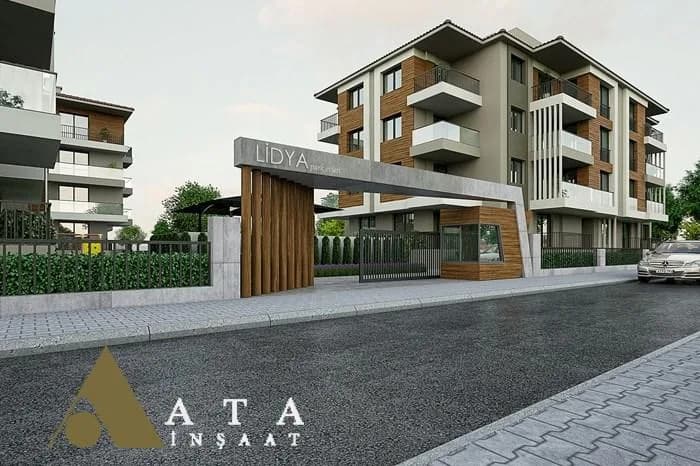 Lidya Park Evleri, Torbalı — dış cephe görselleştirmesi
