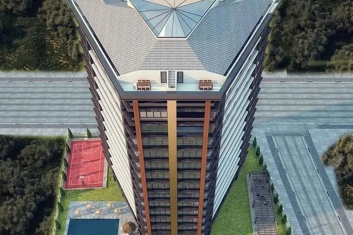 Selin Tower, Maltepe — dış cephe görselleştirmesi