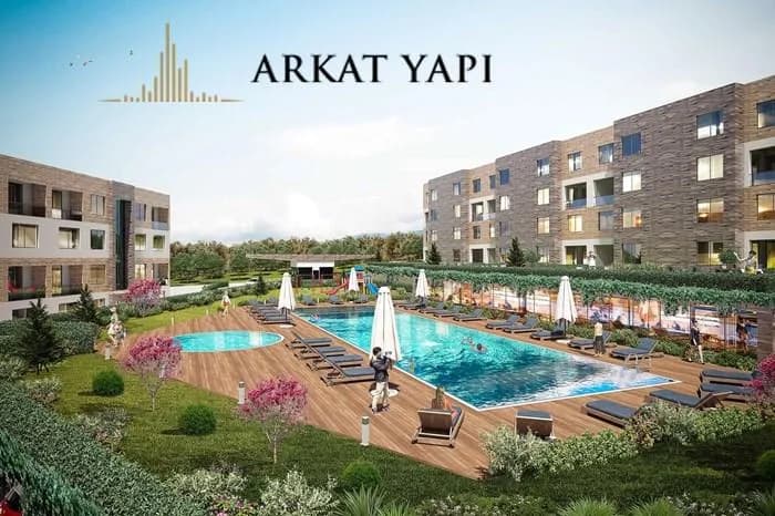 Arkat Green, Mudanya — dış cephe görselleştirmesi