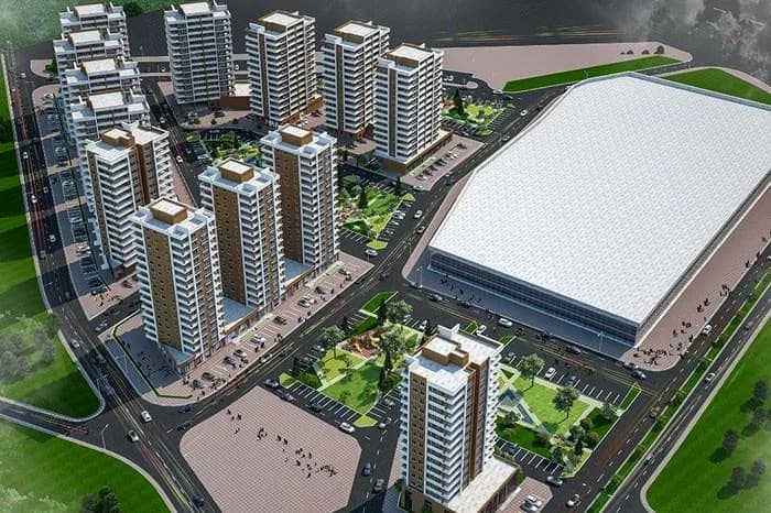Tarsus Park Konutları, Tarsus — dış cephe görselleştirmesi