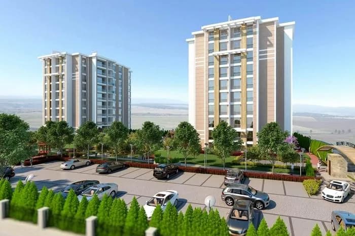 Başaktepe Evleri, Başakşehir — dış cephe görselleştirmesi