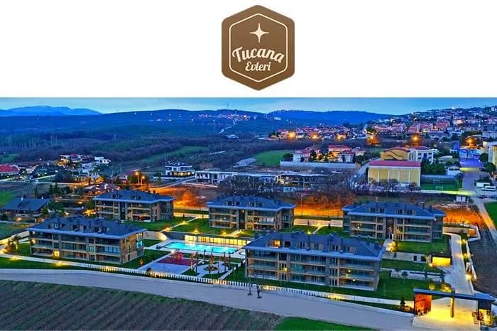 Tucana Evleri, Bademli — dış cephe görselleştirmesi
