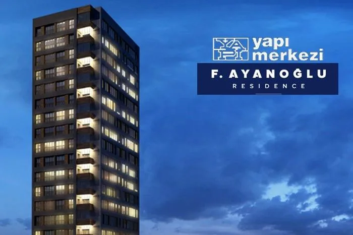 F. Ayanoğlu Residence, Kadıköy — dış cephe görselleştirmesi