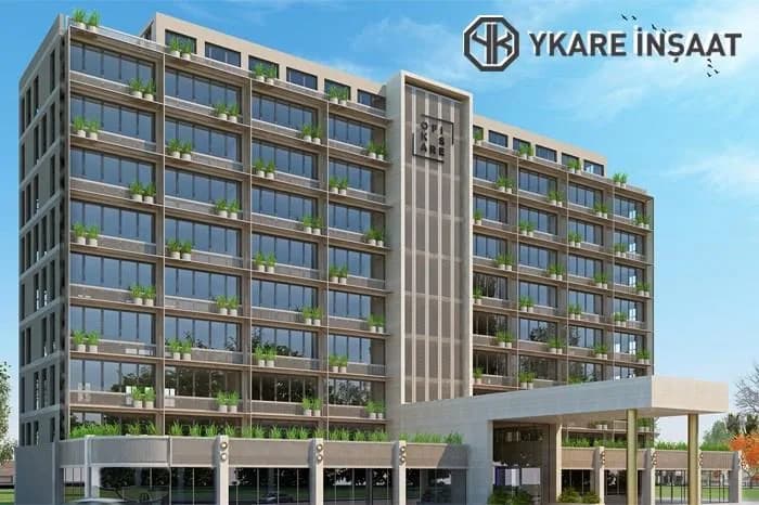 Ofis Kare, Nilüfer — dış cephe görselleştirmesi