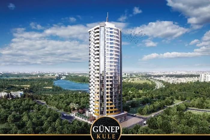 Günep Kule, Seyhan — dış cephe görselleştirmesi