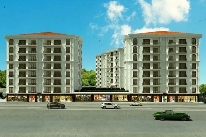 Şehrigül Konakları, Silivri — dış cephe görselleştirmesi