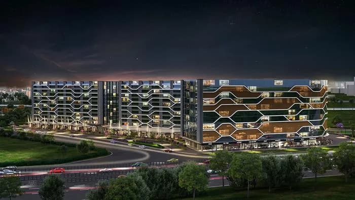Keleş Center Airport, Küçükçekmece — dış cephe görselleştirmesi · 3. görsel