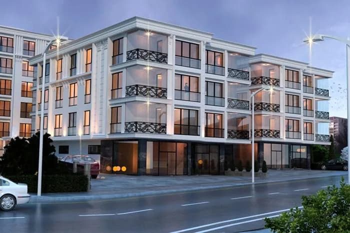 Beyaz Evler, Altınordu — dış cephe görselleştirmesi
