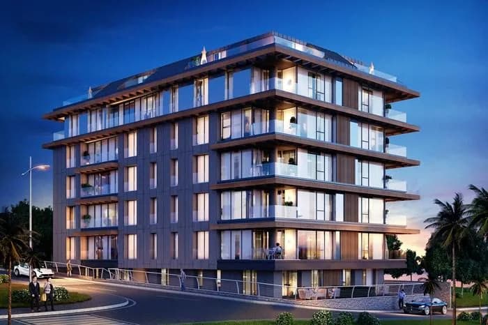 Vue Mer Daça, Maltepe — dış cephe görselleştirmesi