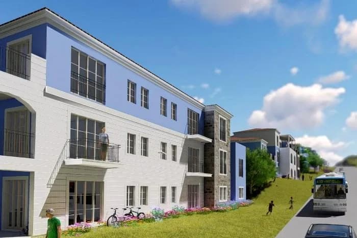 İtokent 2 Bademler, Urla — dış cephe görselleştirmesi