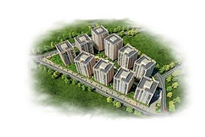 Onlife, Pendik — dış cephe görselleştirmesi