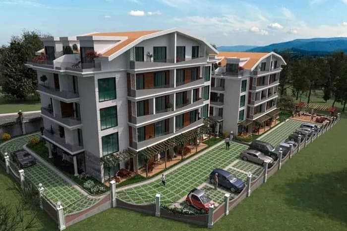 Saraylı Marbella, Gölcük — dış cephe görselleştirmesi