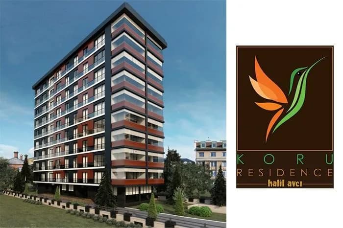Koru Residence, Kadıköy — dış cephe görselleştirmesi