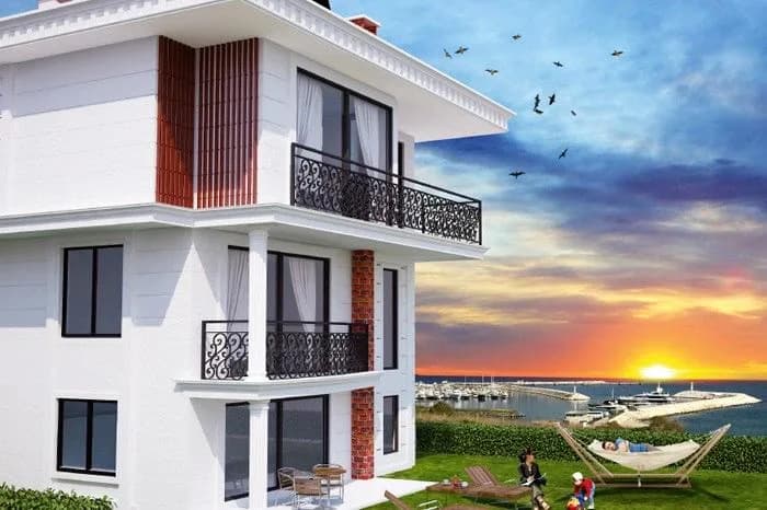 Asrın Konakları, Beylikdüzü — dış cephe görselleştirmesi