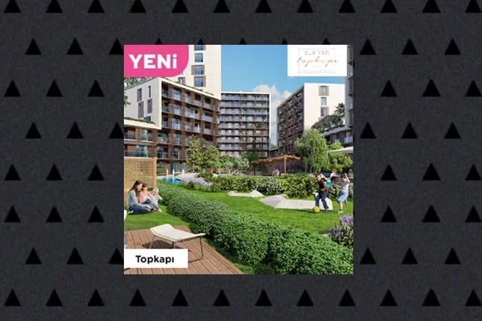 Sur Yapı Topkapı Evleri, Topkapı — dış cephe görselleştirmesi