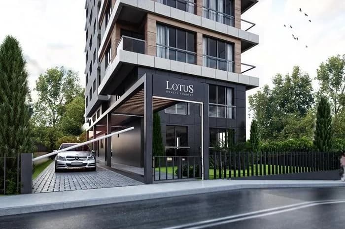 Lotus 16 Suadiye, Kadıköy — dış cephe görselleştirmesi