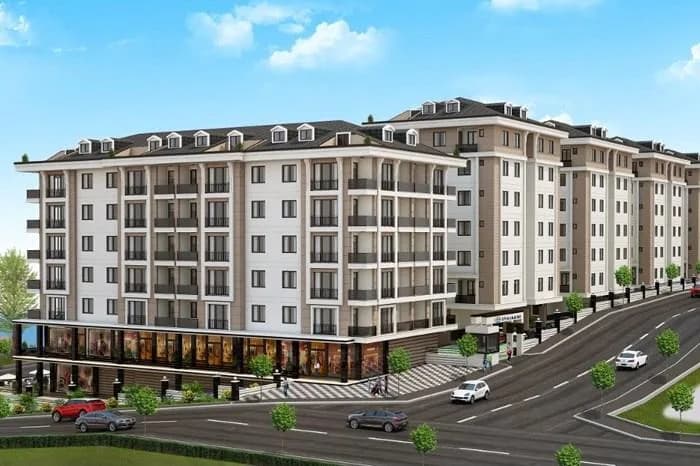 Blue Sea, Beylikdüzü — dış cephe görselleştirmesi