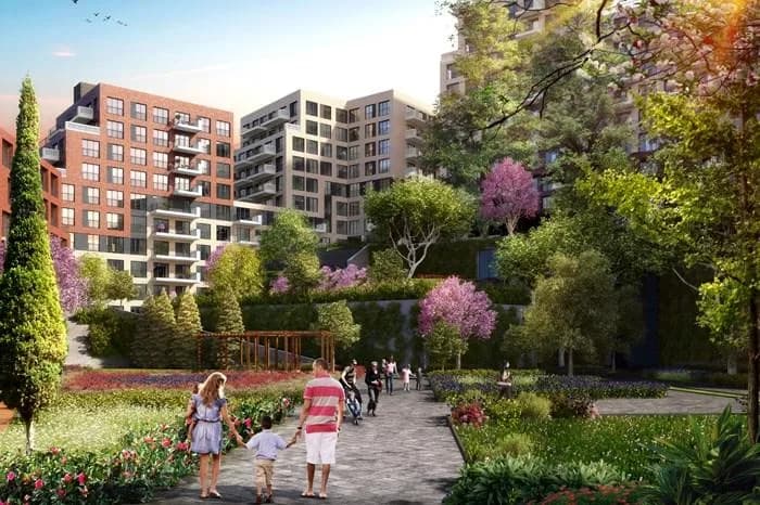 Yeniköy Konakları İstanbul, Alibeyköy — dış cephe görselleştirmesi