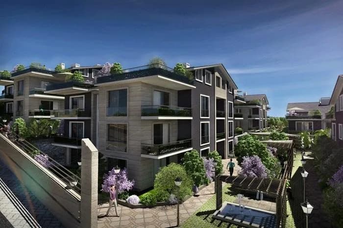 Flower City, Çınarcık — dış cephe görselleştirmesi