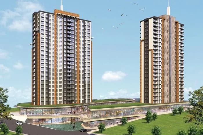 Luxera Meydan, Bağcılar — dış cephe görselleştirmesi