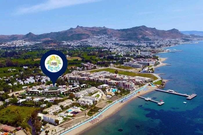 Lavita Bodrum, Bodrum Turgutreis — dış cephe görselleştirmesi