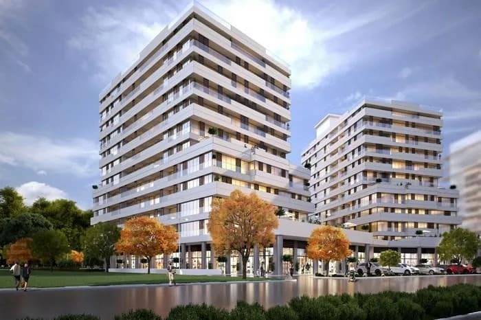 Seba Flats Cendere, Sarıyer — dış cephe görselleştirmesi