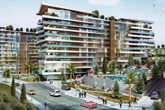 Avrupa Konutları Çamlıvadi, Kağıthane — dış cephe görselleştirmesi
