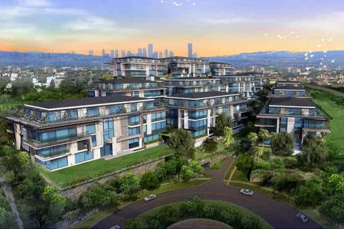 Nidapark İstinye, İstinye — dış cephe görselleştirmesi